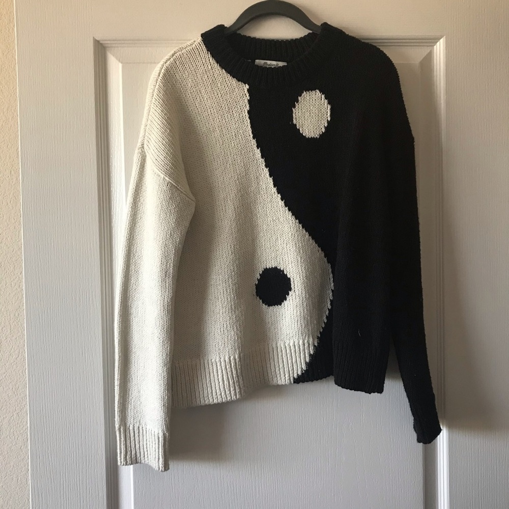 Madewell Yin Yang Sweater EUC